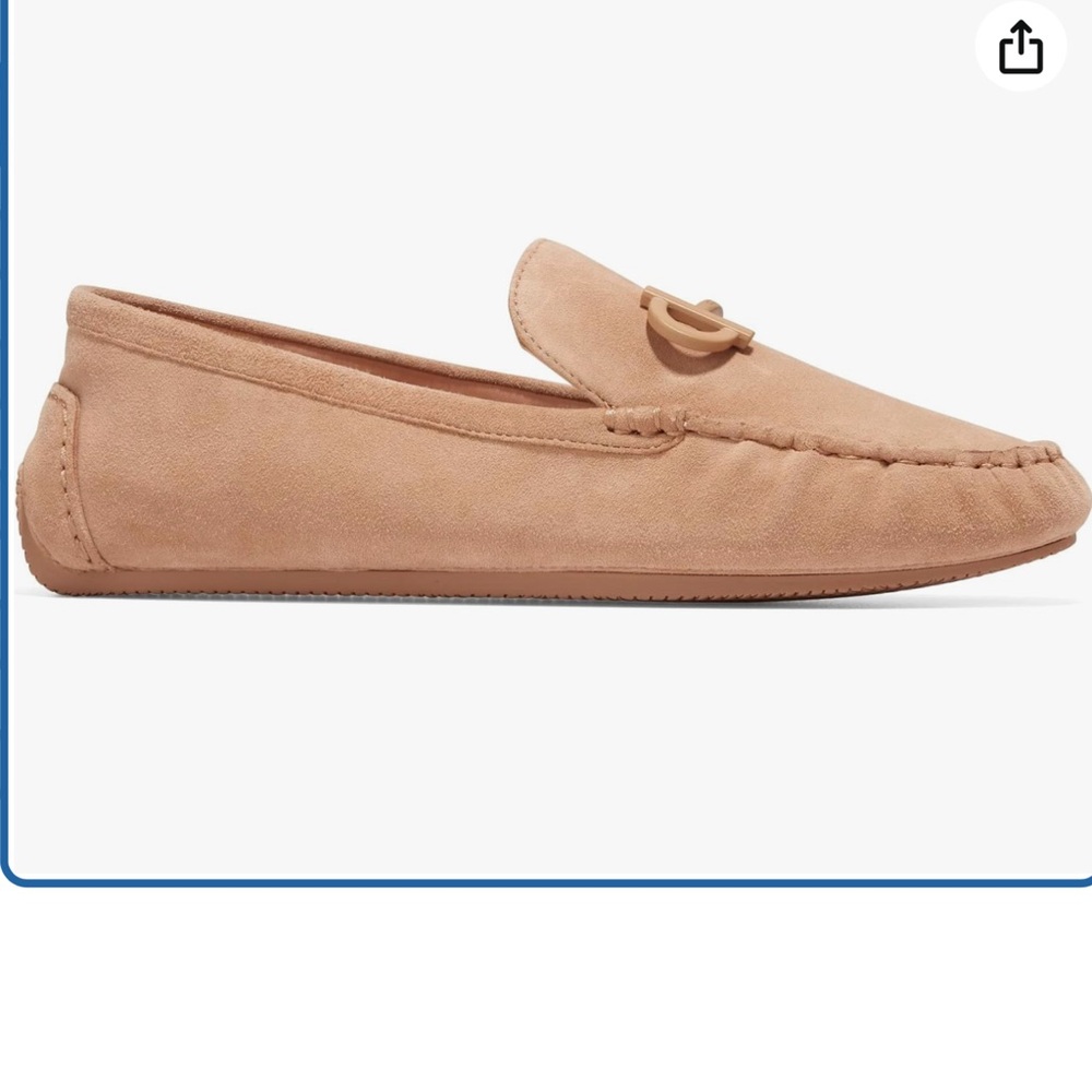 Cole Haan Tully tan suede driving Mocs Size 7.5 - Picture 2 of 13